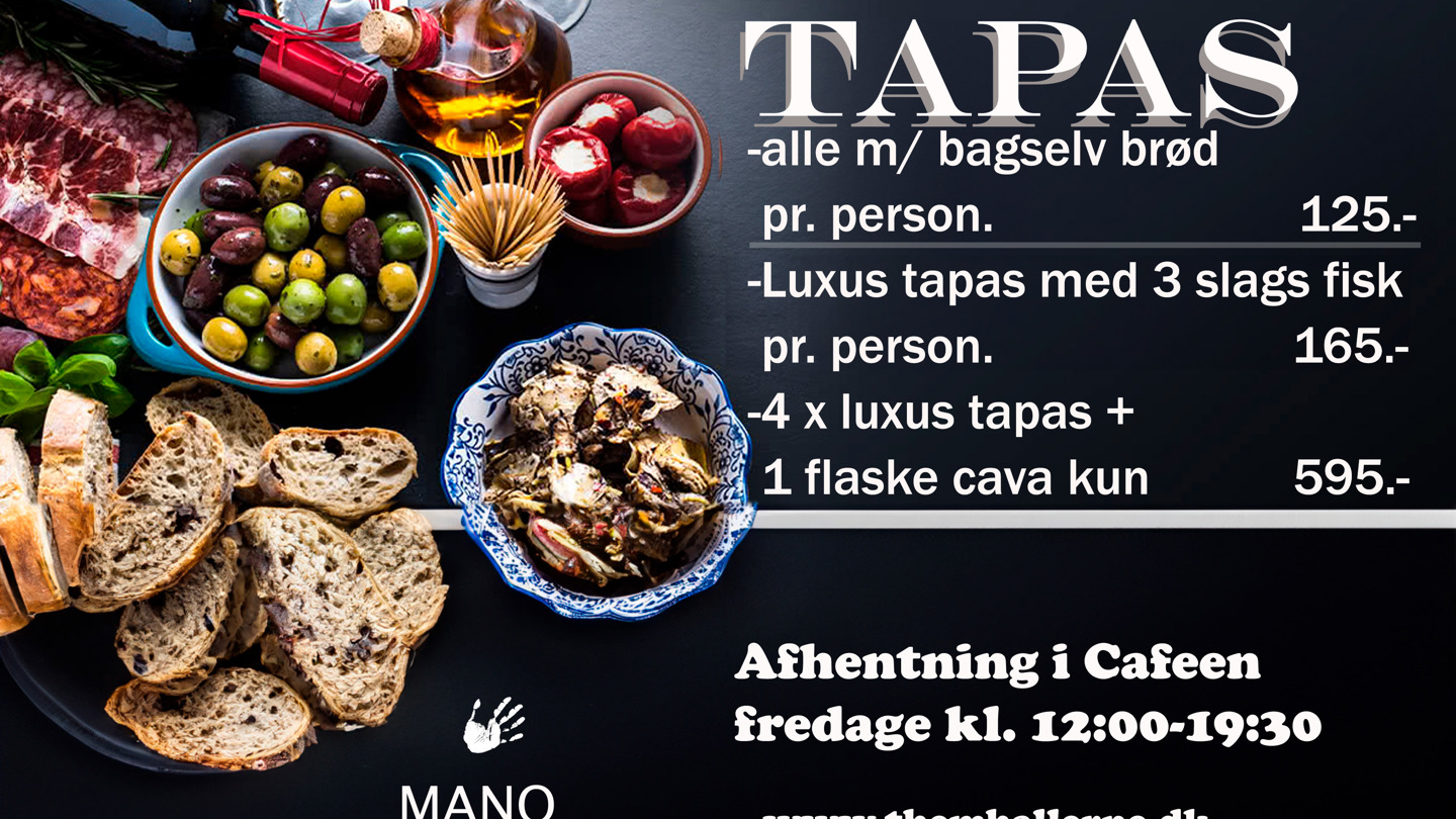 Tapas Reklame 2025 Sort